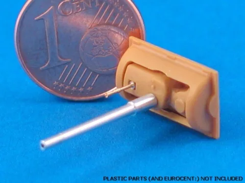 Aber Models British 40 mm 2 pdr.Tank barrel for Matilda Mk.II - brit 40 mm-es 2 pdr.harckocsi-lövegcső