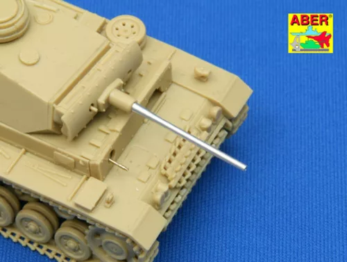 Aber Models Set 0f 5 Barrels for Tank MG 34 - MG 34 harckocsi-géppuskacsövek – 5 db