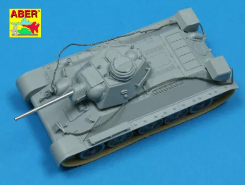 Aber Models Soviet 76,2mm ZiS-5/F-34 tank barrel for KV-1 late & T-34/76 - KV-1 késői és T-34/76 – szovjet 76,2 mm-es ZiS-5/F-34 harckocsi-lövegcső