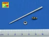 Aber Models 8,8 cm barrel for Tiger II early Porsche - Tiger II korai Porsche – 8,8 cm-es lövegcső