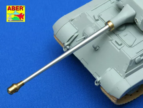 Aber Models 8,8 cm barrel for Tiger II early Porsche - Tiger II korai Porsche – 8,8 cm-es lövegcső