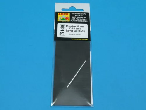 Aber Models Russian 85 mm D-5S Barrel for SU-85 - orosz 85 mm-es D-5S lövegcső