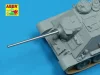 Aber Models Russian 85 mm D-5S Barrel for SU-85 - orosz 85 mm-es D-5S lövegcső