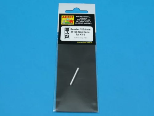 Aber Models Russian 152,4 mm M-10S barrel for KV-II - KV-II – orosz 152,4 mm-es M-10S lövegcső