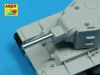 Aber Models Russian 152,4 mm M-10S barrel for KV-II - KV-II – orosz 152,4 mm-es M-10S lövegcső