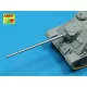 Aber Models Russian 100 mm Barrel for SU-100 - orosz 100 mm-es lövegcső