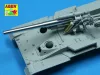 Aber Models German 15cm barrel for Hummel - német 15 cm-es lövegcső