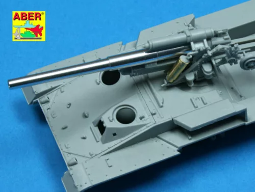 Aber Models German 15cm barrel for Hummel - német 15 cm-es lövegcső