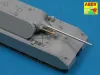 Aber Models Barrels for Tank MAUS - harckocsi MAUS – lövegcső