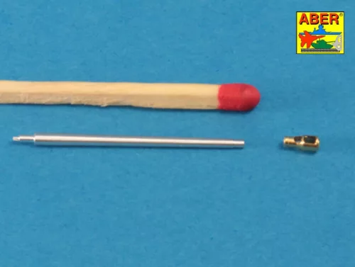 Aber Models German 50mm KwK39/1 L/60 Barrel for Sd.Kfz.234/2 PUMA - Sd.Kfz.234/2 PUMA – német 50 mm-es KwK39/1 L/60 lövegcső