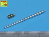 Aber Models 75mm barrel for PaK40 - late muzzle - PaK40 - késői csőszáj – 75 mm-es lövegcső
