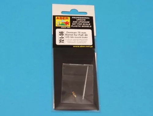 Aber Models 75mm barrel for PaK40 - late muzzle - PaK40 - késői csőszáj – 75 mm-es lövegcső