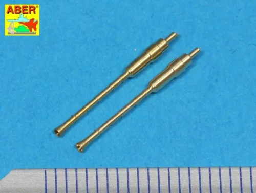 Aber Models Set of 2 gun barrels KwK 38 - készlet: 2 fegyvercső KwK 38
