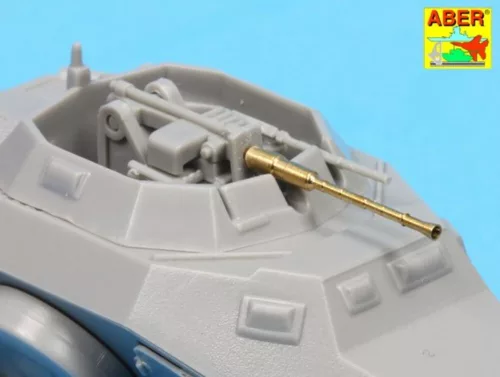 Aber Models Set of 2 gun barrels KwK 38 - készlet: 2 fegyvercső KwK 38