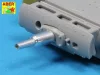 Aber Models 75mm KwK 37 L/24 barrel - 75 mm-es KwK 37 L/24 lövegcső