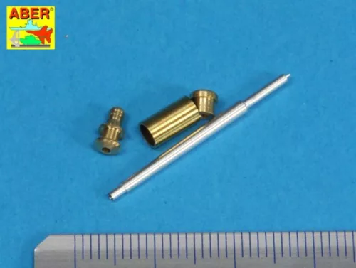Aber Models 7,5 cm Bartel for StuG. III Ausf.G middle - StuG. III Ausf.G középső – 7,5 cm-es lövegcső