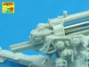 Aber Models Two-piece 88mm barrel for Flak 36/37 - kétrészes 88 mm-es lövegcső
