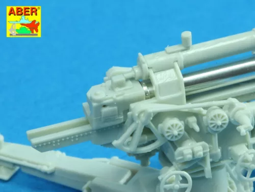 Aber Models Two-piece 88mm barrel for Flak 36/37 - kétrészes 88 mm-es lövegcső