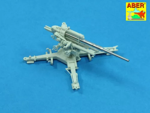 Aber Models Two-piece 88mm barrel for Flak 36/37 - kétrészes 88 mm-es lövegcső