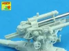 Aber Models Single-piece barrel for Flak 36 and Flak 37 - Flak 36/37 – egyrészes lövegcső