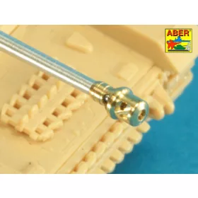   Aber Models German 75 mm KwK 40 L/43 barrel for Pz.Kpfw.IV Ausf.G - német 75 mm-es KwK 40 L/43 lövegcső