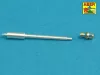 Aber Models German 75 mm KwK 40 L/43 barrel for Pz.Kpfw.IV Ausf.G - német 75 mm-es KwK 40 L/43 lövegcső