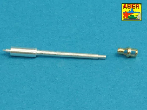 Aber Models German 75 mm KwK 40 L/43 barrel for Pz.Kpfw.IV Ausf.G - német 75 mm-es KwK 40 L/43 lövegcső