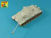 Aber Models 130 mm C-70 gun barrel for Soviet tank JS-7 - szovjet harckocsi JS-7 – 130 mm-es C-70 lövegcső