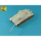 Aber Models 130 mm C-70 gun barrel for Soviet tank JS-7 - szovjet harckocsi JS-7 – 130 mm-es C-70 lövegcső