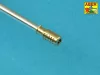 Aber Models 130 mm C-70 gun barrel for Soviet tank JS-7 - szovjet harckocsi JS-7 – 130 mm-es C-70 lövegcső