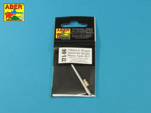 Aber Models 130 mm C-70 gun barrel for Soviet tank JS-7 - szovjet harckocsi JS-7 – 130 mm-es C-70 lövegcső
