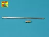 Aber Models 130 mm C-70 gun barrel for Soviet tank JS-7 - szovjet harckocsi JS-7 – 130 mm-es C-70 lövegcső