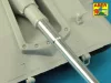 Aber Models 170 mm A/T gun barrel for German Jagdpanzer E-100 - német Jagdpanzer E-100 – 170 mm-es A/T lövegcső