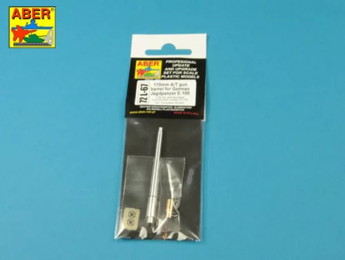 Aber Models 170 mm A/T gun barrel for German Jagdpanzer E-100 - német Jagdpanzer E-100 – 170 mm-es A/T lövegcső