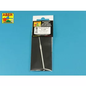   Aber Models 128mm KwK 44 L/65 barrel for German E-100 Super Heavy Tank - német E-100 szupernehéz harckocsi – 128 mm-es KwK 44 L/65 lövegcső