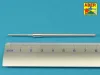 Aber Models 128mm KwK 44 L/65 barrel for German E-100 Super Heavy Tank - német E-100 szupernehéz harckocsi – 128 mm-es KwK 44 L/65 lövegcső