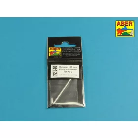   Aber Models Russian 107 mm ZIS-6 tank barrel for KV-2 - orosz 107 mm-es ZIS-6 harckocsi-lövegcső