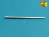 Aber Models Russian 107 mm ZIS-6 tank barrel for KV-2 - orosz 107 mm-es ZIS-6 harckocsi-lövegcső