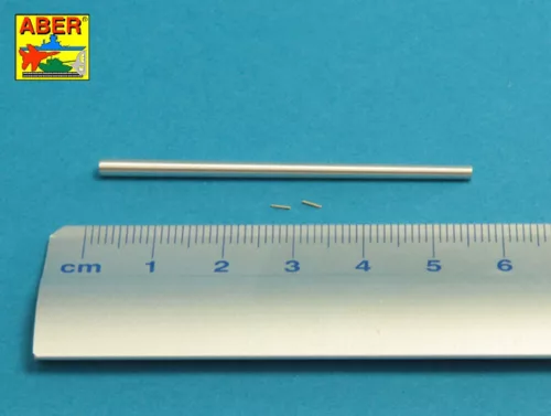 Aber Models Russian 107 mm ZIS-6 tank barrel for KV-2 - orosz 107 mm-es ZIS-6 harckocsi-lövegcső