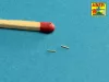 Aber Models Russian 107 mm ZIS-6 tank barrel for KV-2 - orosz 107 mm-es ZIS-6 harckocsi-lövegcső