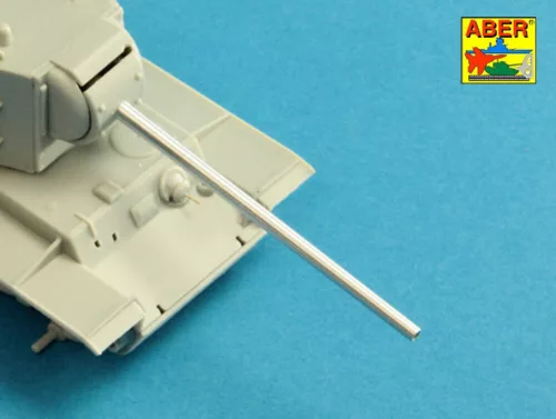 Aber Models Russian 107 mm ZIS-6 tank barrel for KV-2 - orosz 107 mm-es ZIS-6 harckocsi-lövegcső