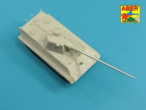 Aber Models Germ.88 mm Kw.K. 43 L/71 E-50 Barrel (one part) - német 88 mm-es Kw.K. 43 L/71 E-50 lövegcső (egyrészes)