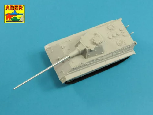 Aber Models Germ.88 mm Kw.K. 43 L/71 E-50 Barrel (one part) - német 88 mm-es Kw.K. 43 L/71 E-50 lövegcső (egyrészes)