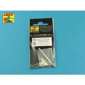   Aber Models 10,5/cm L/62 A/T gun barrel for German E-50 SPG Gun - 10,5 cm-es L/62 páncéltörő lövegcső – német E-50 önjáró löveghez