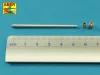 Aber Models 10,5/cm L/62 A/T gun barrel for German E-50 SPG Gun - 10,5 cm-es L/62 páncéltörő lövegcső – német E-50 önjáró löveghez