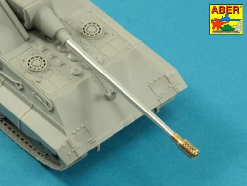 Aber Models 10,5/cm L/62 A/T gun barrel for German E-50 SPG Gun - 10,5 cm-es L/62 páncéltörő lövegcső – német E-50 önjáró löveghez