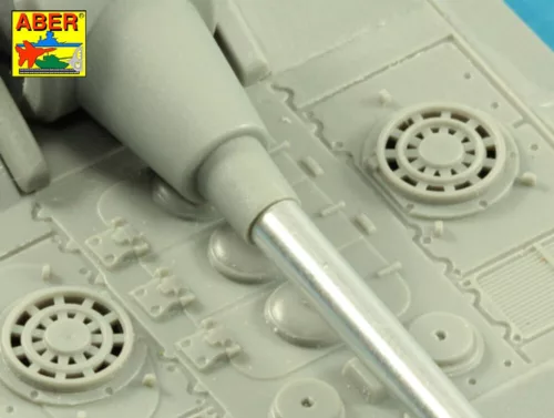 Aber Models 10,5/cm L/62 A/T gun barrel for German E-50 SPG Gun - 10,5 cm-es L/62 páncéltörő lövegcső – német E-50 önjáró löveghez