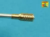 Aber Models 10,5/cm L/62 A/T gun barrel for German E-50 SPG Gun - 10,5 cm-es L/62 páncéltörő lövegcső – német E-50 önjáró löveghez