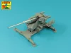 Aber Models Barrel for German 128mm Flak 40 Anti-Aircraft Gun - német 128 mm-es Flak 40 légvédelmi lövegcső