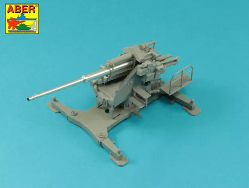 Aber Models Barrel for German 128mm Flak 40 Anti-Aircraft Gun - német 128 mm-es Flak 40 légvédelmi lövegcső